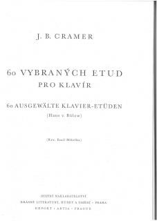 60 vybraných etud pro klavír (Cramer)